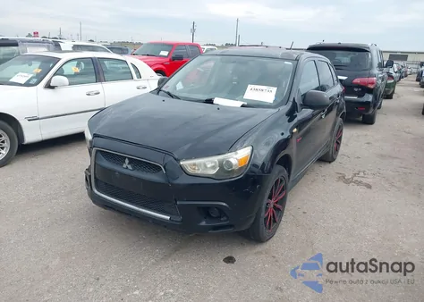 2012 Mitsubishi Outlander Sport Es from USA, damaged, VIN JA4AP3AU3CZ002905